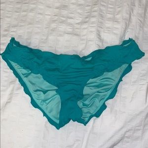 victoria’s Secret turquoise, bathing suit bottom